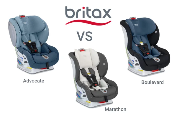 Britax Boulevard vs Advocate vs Marathon Convertible Baby Car Seat